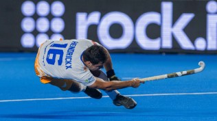 Alexander Hendrickx scored two goals as Kalinga Lancers started the season with a fine 4-2 win against Ranchi Royals. (Credit: Hockey India League)