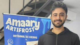 Amaary Artifrost, founded by Aarya Nagarkatti, 27, produces handcrafted batches of ice cream using 100 per cent organic, locally sourced ingredients. (Express Photo)