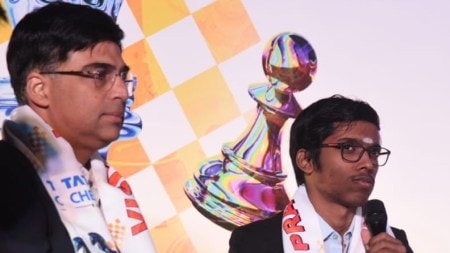 Viswanathan Anand Praggnanandhaa Niemann Tata Steel Chess