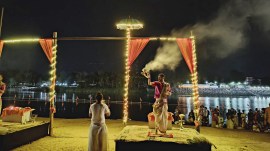 Prayagraj, Kumbh Mela comes to Kerala, Kerala, Malappuram, Kerala Assembly Elections, Kerala Assembly polls, Nava Mukunda Temple, Indian express news, current affairs