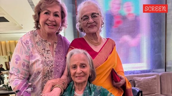 Asha Parekh, Waheeda Rehman, and Helen