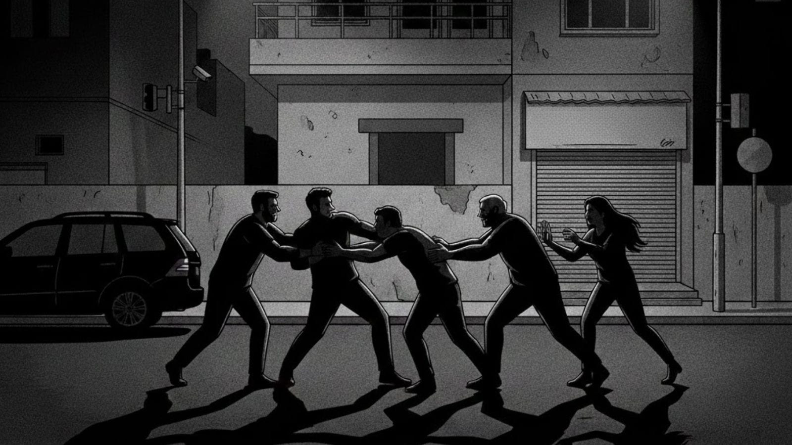 Gang of four strips and assaults man and son, molests his wife over gym dispute in East Delhi Gang of four strips and assaults man and son, molests his wife over gym dispute in East Delhi