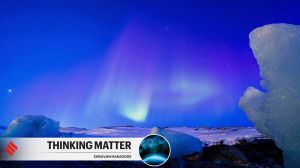 An Aurora Borealis is seen in the sky above Nuuk, Greenland, on Tuesday, January 20, 2026. (AP Photo/Evgeniy Maloletka)