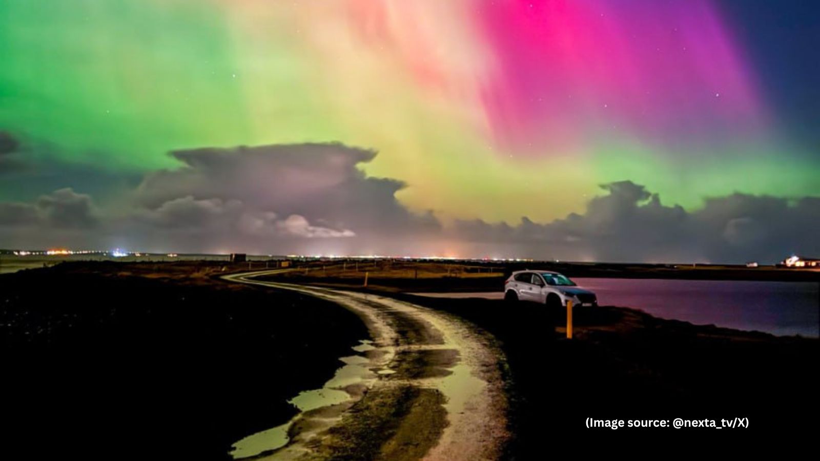 indianexpress.com - Powerful solar storm lights up skies with rare Northern Lights displays; videos emerge