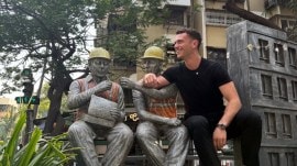 Australian creator on Indian friends