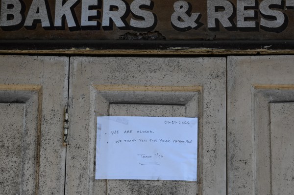 The handwritten note, dated January 1, 2026, reads simply: 