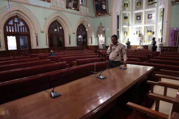 Each group leader with a minimum of two councilors in the House is allotted an office space at the BMC headquarters in Ft. (Quick Photo/Ganesh Shirshekar)