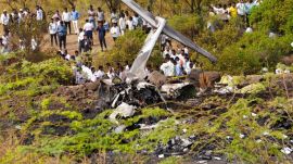 Baramati after aircraft crash