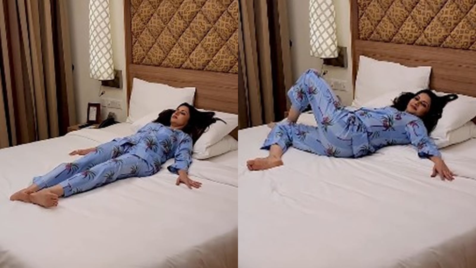 Bhagyashreee shares 4 back pain exercises