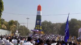 208th anniversary of Koregaon Bhima battle observed peacefully at Jaystambh memorial