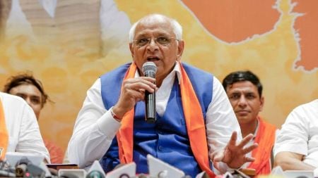 Typhoid outbreak, Gandhinagar city, Chief Minister Bhupendra Patel,