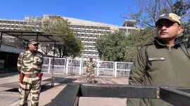 Police and cyber teams are investigating the origin of the emails, even as earlier threats to schools and courts were found to be hoaxes.