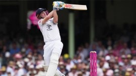 England batter Harry Brook in action during Sydney Test. (PHOTO: AP)