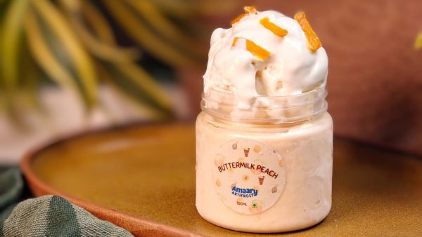 The standout is buttermilk-peach: the signature creation. This flavour demands particular attention, not merely for its unusual pairing, but for the extended development period it requires. (Express Photo) 