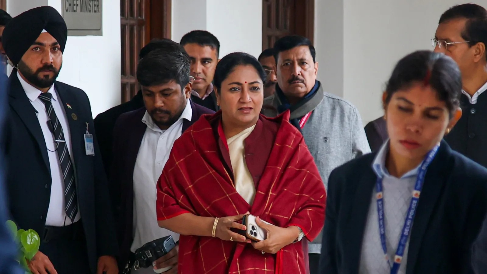 CM Rekha Gupta flags off 500 EV buses on first anniversary of BJP’s return to power in Delhi