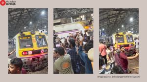 CSMT new year train horns