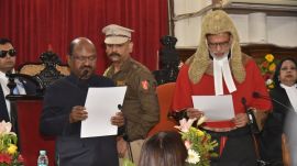 Chief Justice Paul assured to devote every effort to maintaining the purity and efficiency of the institution.
