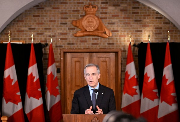 ‘Canada thrives because we are Canadian’: Mark Carney responds to Donald Trump’s jibe at World Economic Forum