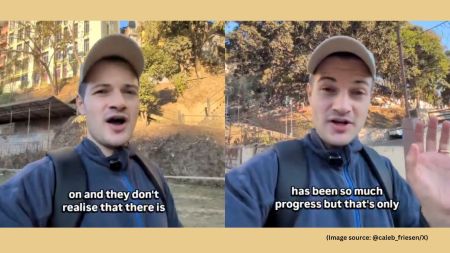 Caleb Friesen emphasises the growing tech industry in India, the growing economy, and the evolving business landscape