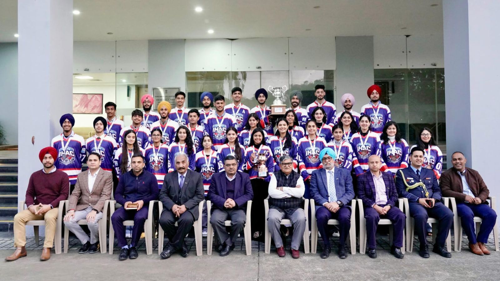 Chandigarh's Ice Hockey Heroes Create History with Silver and Bronze at Khelo India Winter Games