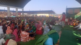 Chhattisgarh midday meal protest 1