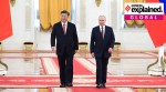 Chinese President Xi Jinping and Russian President Vladimir Putin in 2025.