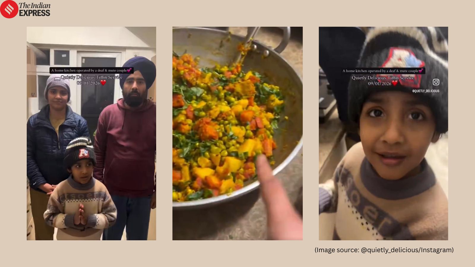 Deaf-mute couple’s cloud kitchen in Mohali wins hearts as their young son becomes its voice: Watch video
