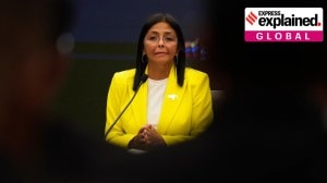 Delcy Rodríguez, Venezuela's interim president.