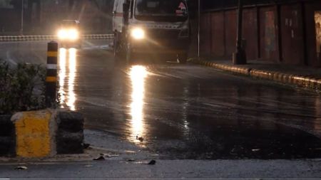 Delhi rain