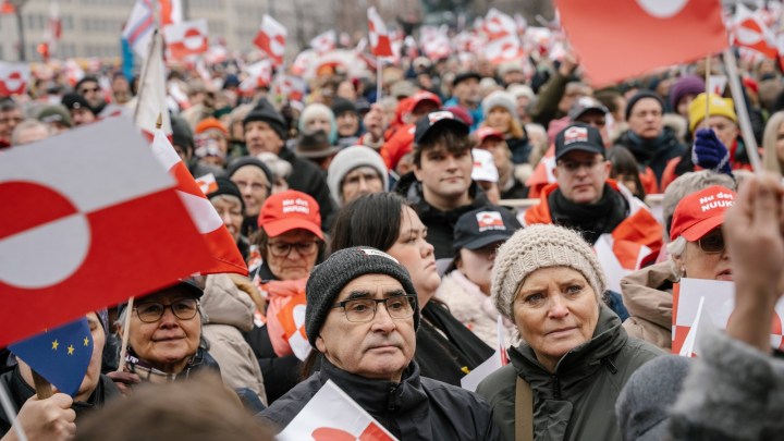 Denmark Greenland US Red Hats
