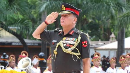 Southern Army Commander Lieutenant General Dhiraj Seth