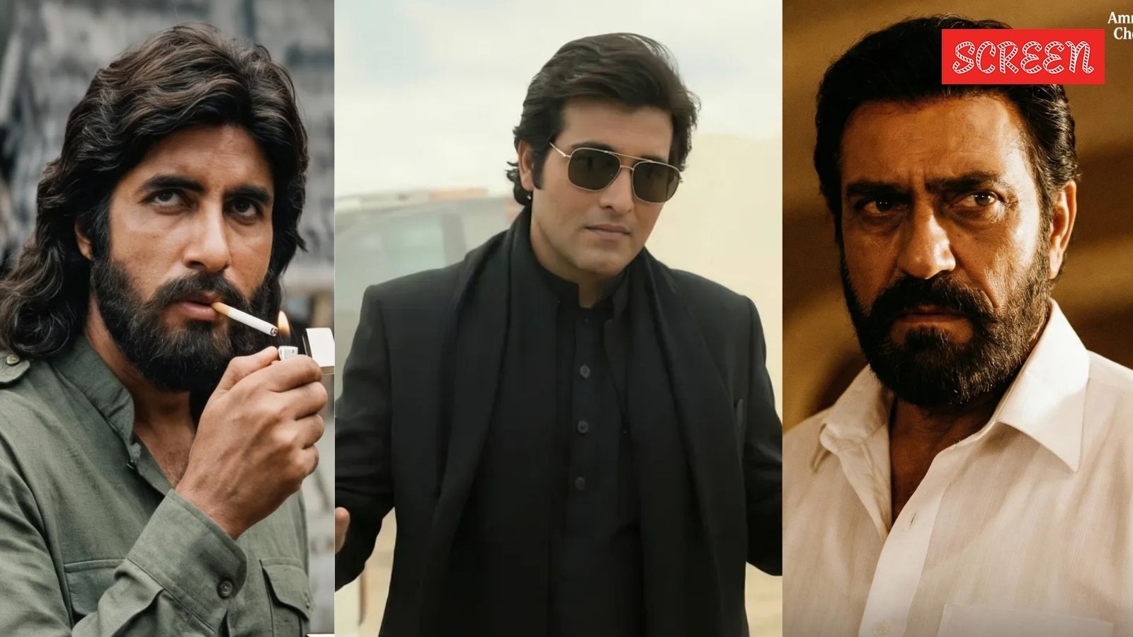 AI reimagines Dhurandhar characters as Amitabh Bachchan (Hamza) and Vinod Khanna (Rehman Dakait)