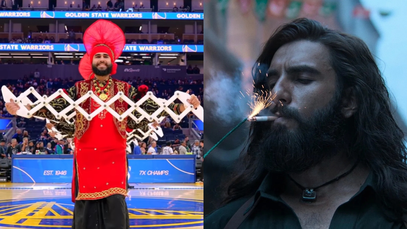 Dhurandhar track sets NBA arena abuzz as bhangra performance lights up Warriors vs Bucks game: Watch