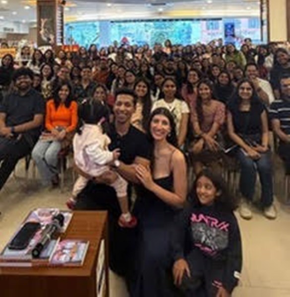 Durjoy Datta with his family 