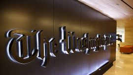 Last week’s sweeping staff cuts at the Washington Post eliminated about 300 jobs, representing more than a third of the newsroom. (FILE PHOTO: The newspaper's banner logo is seen during the grand opening of the Washington Post newsroom in Washington January 28, 2016. REUTERS/Gary Cameron)