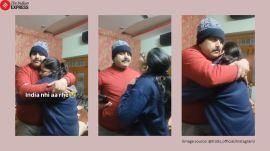 Father comforts crying daughter as BTS omits India tour