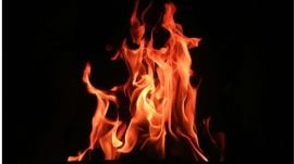 An Andheri resident was set him on fire, sustaining 25 per cent burns.