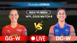 WPL 2026, DC-W vs GG-W Live Cricket Score