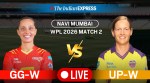WPL 2026, GG vs UPW Live Cricket Score.
