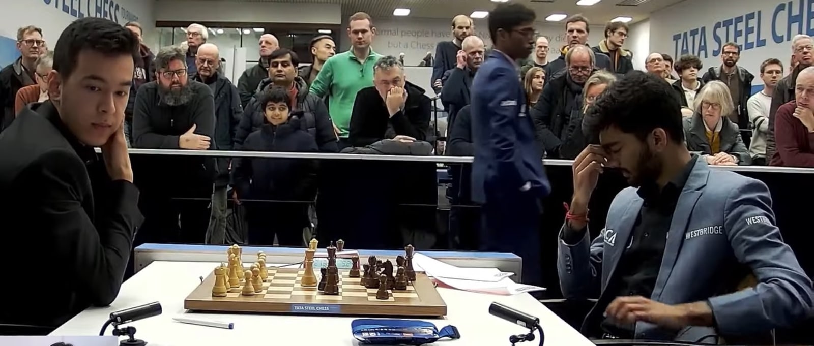 Gukesh vs Nodirbek Abdusattorov TATA Steel
