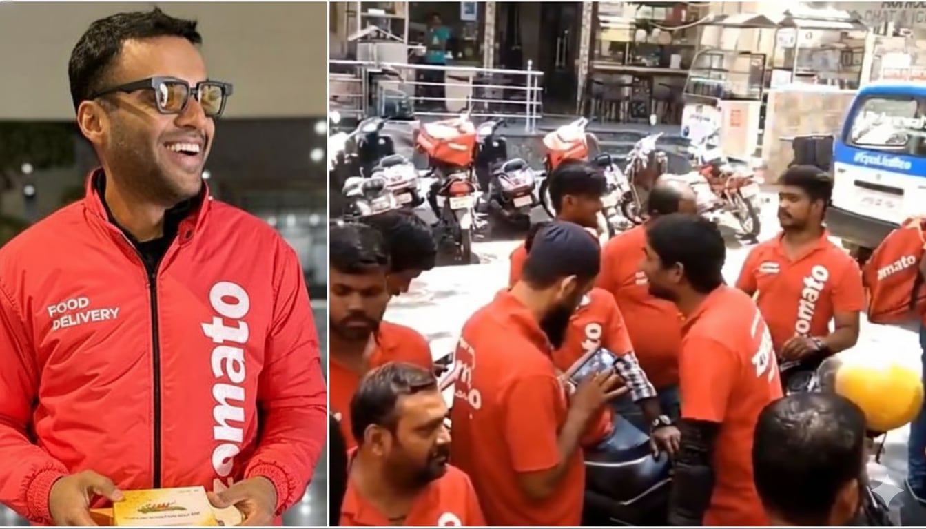 Zomato CEO Deepinder Goyal defends ’10-minute delivery’, gig workers say that’s not their concern Zomato CEO Deepinder Goyal defends ’10-minute delivery’, gig workers say that’s not their concern