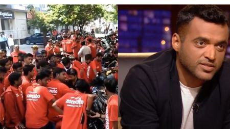 GIg workers took part in nationwide protest on the eve of New Year (Photo: X/@TGPWU)