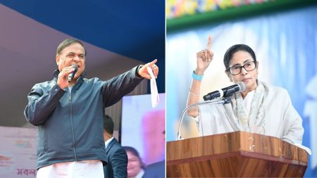 Assam Chief Minister Himanta Biswa Sarma criticised Mamata Banerjee for her reaction to the ED raids at the I-PAC office.