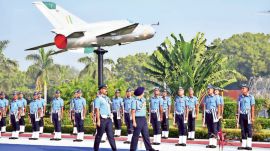 According to a statement from the Air Force, the newly appointed SWAC chief Tejinder Singh, “is an alumnus of the National Defence Academy.