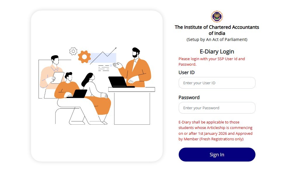 ICAI introduces mandatory ‘e-diary’ for CA students starting ...