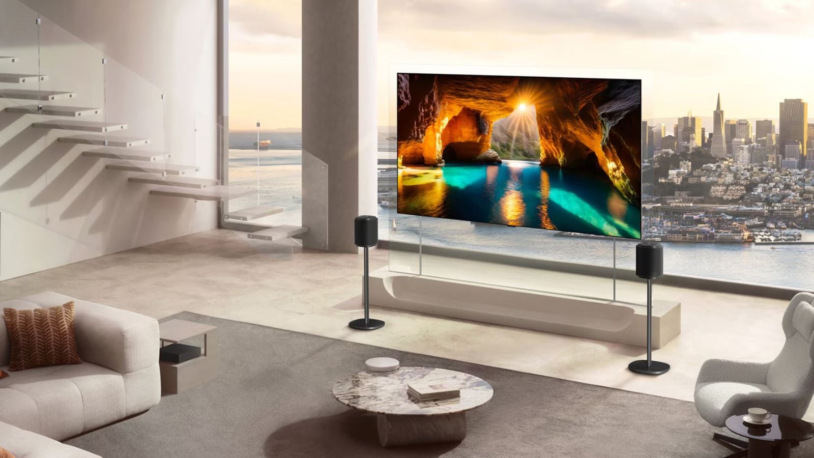 LG OLED evo W6 is the company's flagship OLED TV. (Image credit: LG)