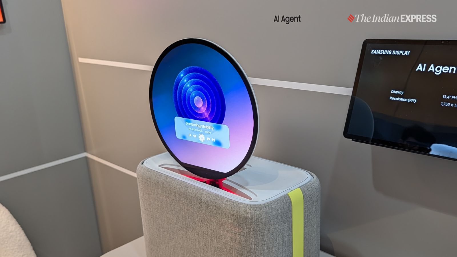 The idea is to have a smart home where a single, always-accessible remote replaces the need for multiple remote controls. (Image: The Indian Express/ Anuj Bhatia)