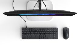 Both the HP EliteBoard G1a Next Gen AI PC and the HP Series 7 Pro 4K Monitor are expected to be available on HP’s website in March, with pricing details to be announced closer to launch. (Image: HP)