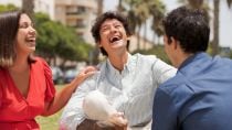 A study published in the ‘Nature’ journal explains why suppressing laughter is easier alone than in public. (Image for represntation: Freepik)