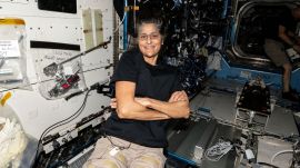 Williams built a remarkable record in spaceflight. She spent a total of 608 days in orbit, the second-highest total among NASA astronauts. (Image: NASA)